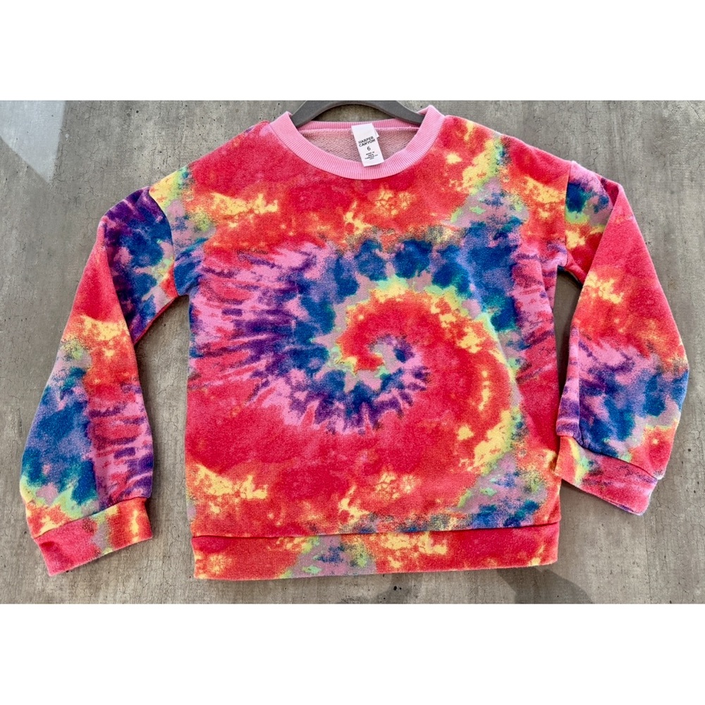Colorful Tie-Dye Sweatshirt